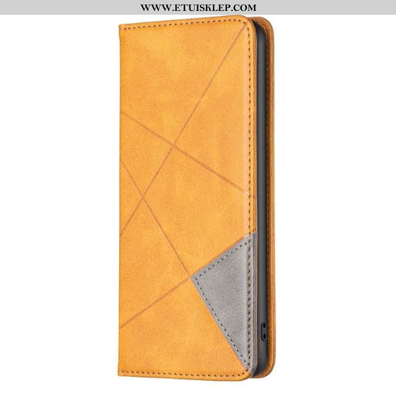 Etui Na Telefon do Realme GT Neo 3 Etui Folio Linie Geometryczne